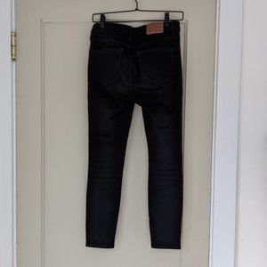 Madewell Roadtripper Black Jeans, Size 26